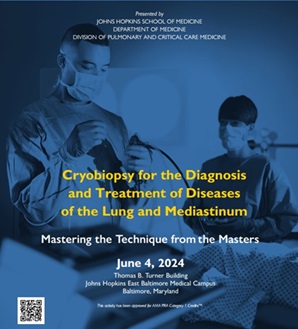 Cryobiopsy for the Diagnosis and Treatment of Diseases of the Lung and Mediastinum: Mastering the Technique from the Masters Banner